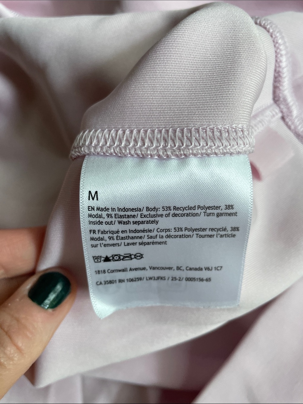 lululemon athletica Light Pink Crewneck Sweatshirt - Picture 3 of 3